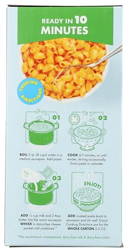 DAIYA Aged Cheddar Mac and Cheese, 5.5 OZ