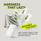 Jawliner® - Pioneers The Toughest Handmade 15X Harder Jawline Gum Includes 12 Weeks Coaching - Sugar-Free Ginger Lime Chewing Gum - Jawline Exerciser For Mewing & Shaping The Jaw (6 Months Pack)
