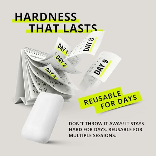 Jawliner® - Pioneers The Toughest Handmade 15X Harder Jawline Gum Includes 12 Weeks Coaching - Sugar-Free Ginger Lime Chewing Gum - Jawline Exerciser For Mewing & Shaping The Jaw (6 Months Pack)