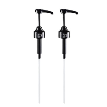 Syrup Pump For Glass Bottles - Gift Pack Of 2, 1L Pumps Compatible With 1883 Maison Routin