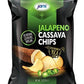 Jans Root Chips, Jalapeno Cassava Chips, 3 oz - Pack of 12, Gluten-Free, Snack Food