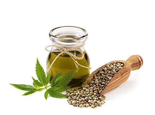 US Organic Hemp Seed Oil, Certified Organic, Pure & Natural, Cold Pressed Virgin, Unrefined, Size for DIY and small manufacturer