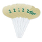 GRAPHICS & MORE Acrylic Cupcake Picks Set of 6 - University of South Florida Secondary Logo Decoration
