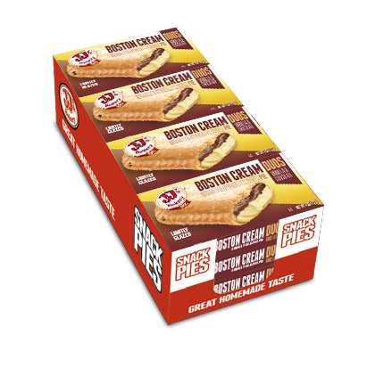 Jjs Bakery Snack Pie Duos, Boston Cream, Kosher Parve, Nut-Free Facility, Pack Of 12