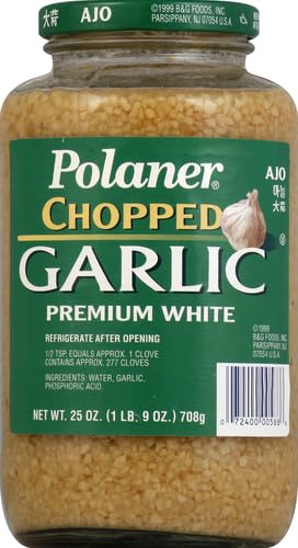 Polaner Chopped Garlic, 25 oz