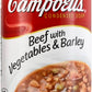 Campbells Condensed Beef Soup With Vegetables and Barley, 10.5 oz Can