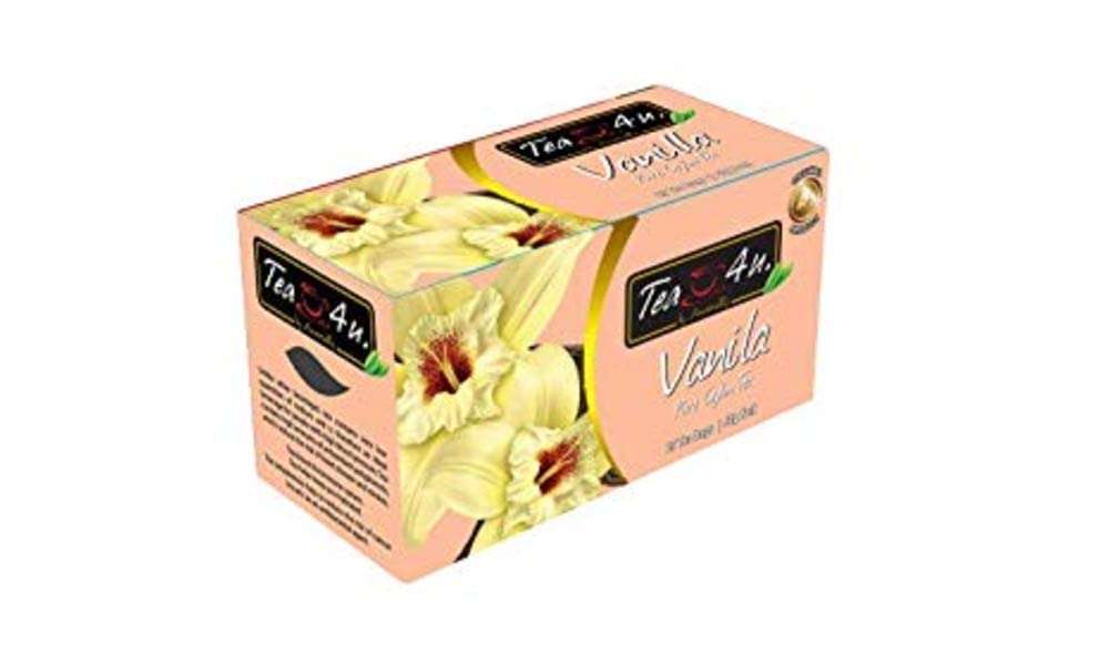Tea4U Flavored Black Teabags - Original Ceylon Tea (Vanilla)