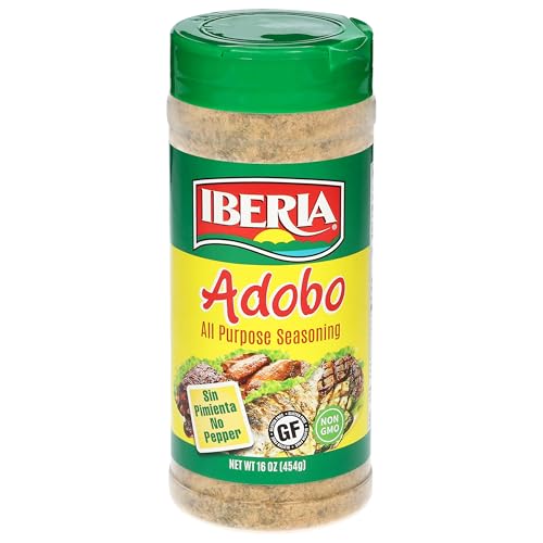 Iberia Adobo All Purpose Seasoning, Without Pepper, 16 Oz