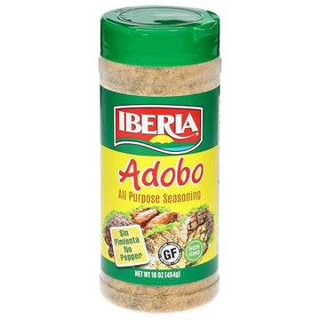 Iberia Adobo All Purpose Seasoning, Without Pepper, 16 Oz
