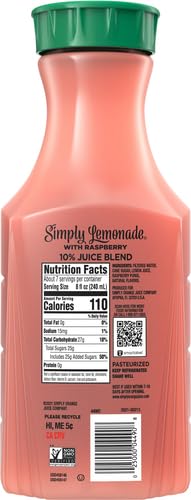 SMPLY LMNADE RASPBERRY (6x52.00)
