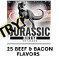 Carnivore Candy Beef Jerky 3 Pack (Three 3Oz Bags) (Korean Barbecue)