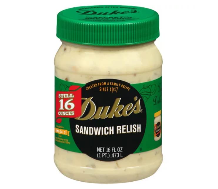 Duke'S Sandwich Relish, 16 Oz, (3 Pack)