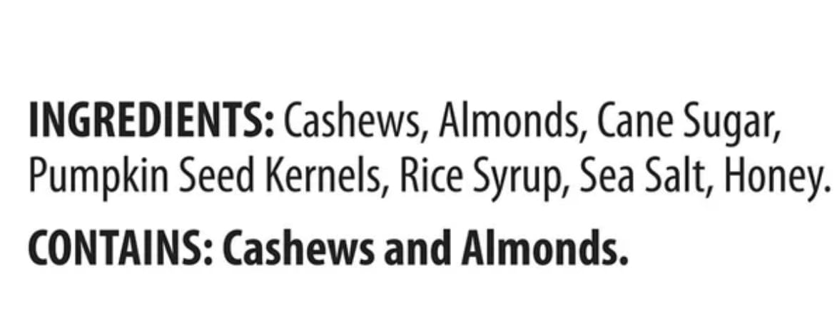 Kirkland Cashew Clusters with Almonds & Pumpkin Seeds - 50% Cashews, Gluten-Free, Kosher, Crunchy Snack Mix, 32 oz Resealable Ba