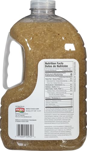 Iberia Mojo Criollo, 1 gallon Spanish Marinade Perfect for Marinating Chicken, Beef & Pork, Made With Real Orange Juice, 128 Fl