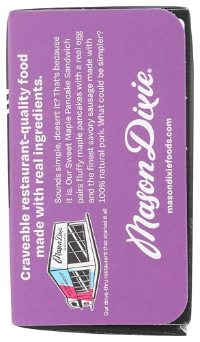 Mason Dixie Biscuit Co Sweet Maple Pancake Sandwich With Sausage & Egg, 4.6 Oz