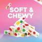 Italian Jujube Nougat Candies - Soft & Chewy With Fruity Jelly Beans Gift - Bulk Bags By Lyza'S Sweets & Treats (14 Ounce, Sour)