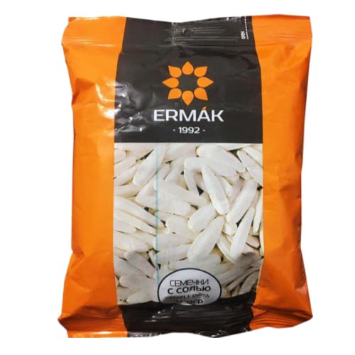 Ermak Sunflower Seeds, No Salt, 3 x 100g Packs