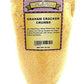 Graham Cracker Crumbs, Bulk Size (1.5 Lb. Resealable Zip Lock Stand Up Bag)