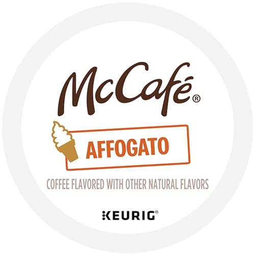 McCafe Affogato  Single Serve Keurig K-Cup Pods  Flavored Coffee  Limited Edition  60-Count Box (6 Packs of 10)