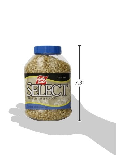 Jolly Time Popcorn Kernels, Gourmet Popping Corn, 30 Ounce (Pack of 6), Ideal for Air Popper or Stovetop
