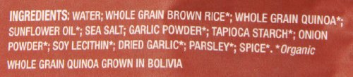 Seeds of Change Quinoa & Brown Rice with garlic, 8.5 oz (Pack of 6)