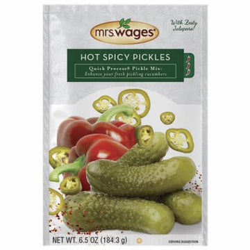 Mrs Wages Mix Canng Pckl Spcy 6.5 Oz (Pack Of 12)12