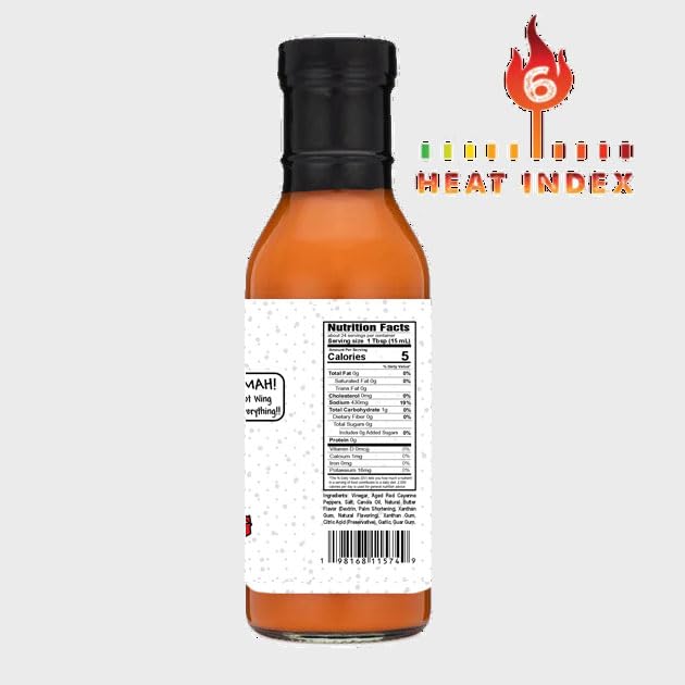 Pollo Wang Hot Wing Sauce, 12 Fl Oz