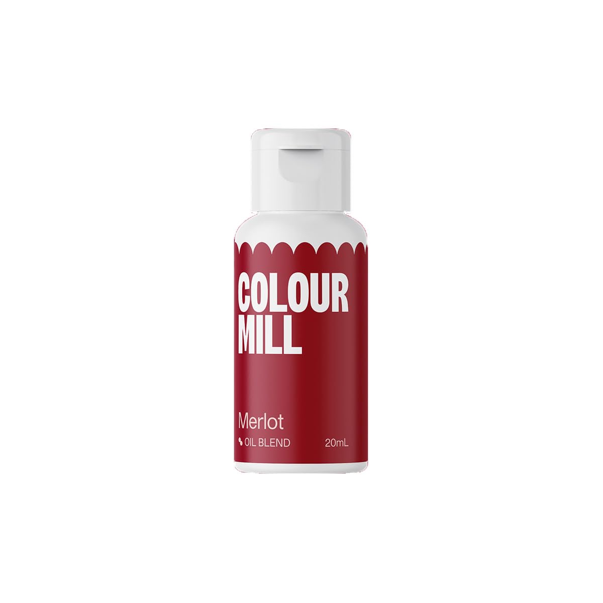 Colour Mill Oil-Based Food Coloring, Merlot, 20ml (0.68 Fl Oz), Model CMO20MER