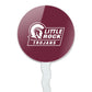 University Of Arkansas At Little Rock Primary Logo Cupcake Picks Toppers Decoration Set Of 6