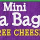 Annies Frozen Mini Pizza Bagels, Three Cheese, Snacks, 9 Ct, 6.65 oz
