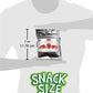Biotree Labs Freeze Dried Sliced Strawberries - Pack Of 0.4 Oz, 100% Natural Sliced Fruit, Great For Healthy Snacks, Cereal Topp
