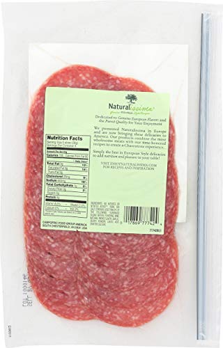 Naturalissima, Uncured Hard Salami, 4 oz