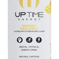 UPTIME Energy Drink, Mango Pineapple, Sugar Free, 12 Pack, 142mg Caffeine, 12 Fl Oz Cans