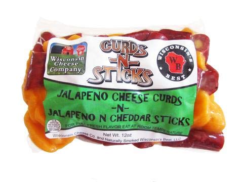 Wisconsin Cheese Company Cheese Curd & Meat Sticks Gift Box - Large 7-Pack - Perfect for Parties and Holiday Gifts