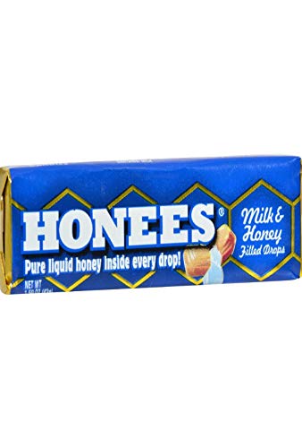 Honees Milk & Honey Filled Drops Bar 1.5 Oz