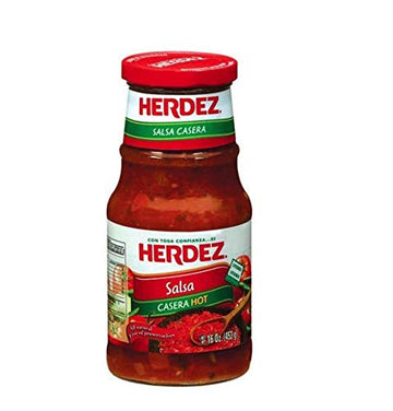 Herdez Salsa Casera Hot (3 Pack)