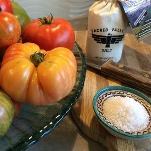 Sacred Valley Salt From Maras, Peru - Small Grain Finishing Salt In Handmade Reusable Canvas Pouch