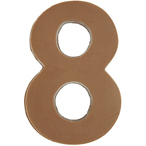 Philadelphia Candies Solid Milk Chocolate Number 8, 1.75 Ounce Novelty Gift