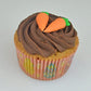 Culpitt Carrot Sugar Pipings, 12 Pack, 2.5cm, Orange - Perfect for Cake Decorating & Baking, Edible Decorations