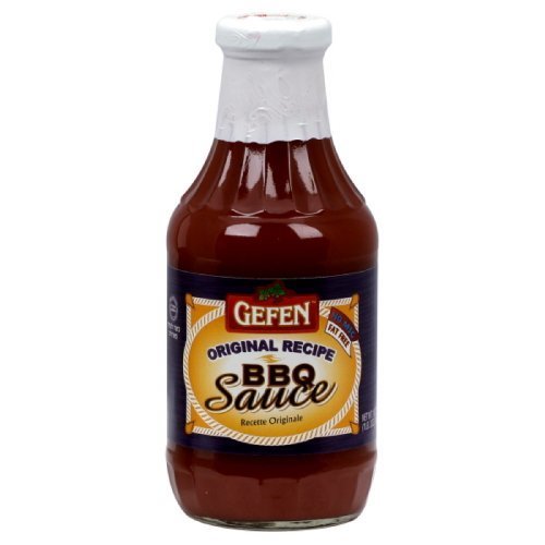 Gefen Original Classic BBQ Sauce Gluten Free 16 Oz. Pk Of 6.