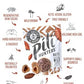Pili Hunters Raw Cacao Pili Nuts - Vegan Keto Snack - Gluten Free - 16 oz Bag