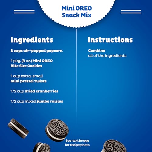 OREO Minis Chocolate Sandwich Cookies, 8 oz