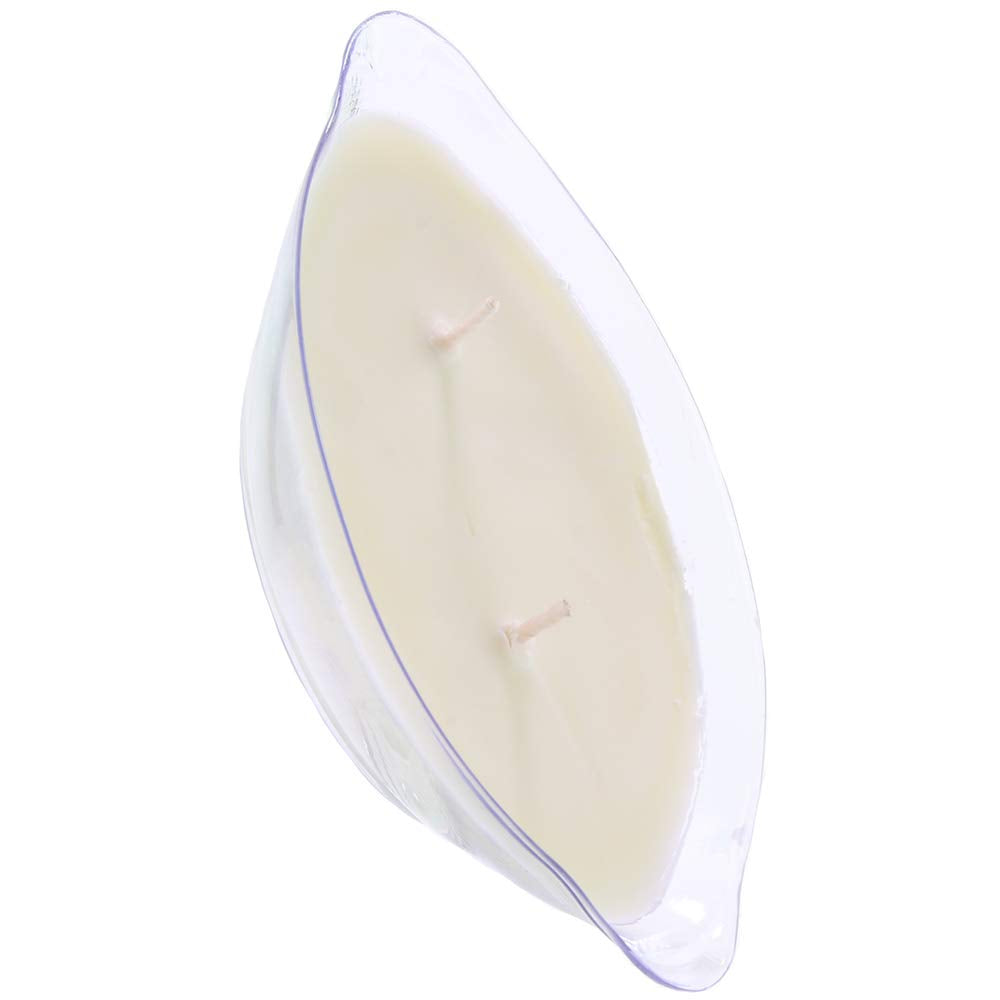Deeva 82434: Fuzu Massage Candle Warm Vanilla Sugar 4Oz White
