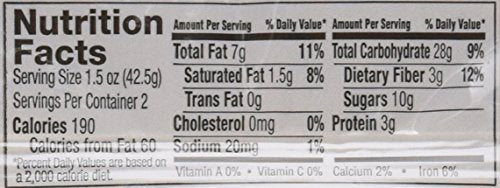 Oat Bars Gluten Free Lemon Poppyseed, 3 oz(Pack of 12)