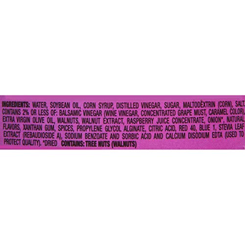 Wish-Bone Light Raspberry Walnut Vinaigrette Dressing,15 FL oz Bottle