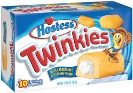 Hostess Twinkies Snack Cakes, 100 Count (10 Boxes) - Classic Cream-Filled Treats