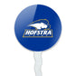 GRAPHICS & MORE Cupcake Picks Set of 6 - Acrylic - Hofstra University Logo - Model CUPT.CIR.ACR.6PK.CLCHOF501