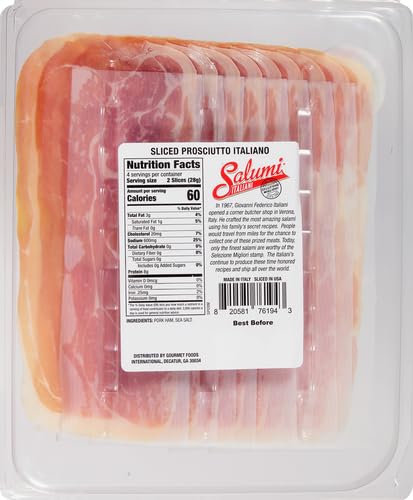 SALUMI ITALIANI Italian Prosciutto, 4 Oz