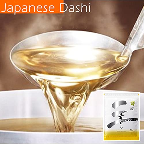 Earthink Dashi Stock, Japanese Dashi Soup Base, Bonito Soup Stock Packets, Made In Japan (New Package Bonito (Katsuo) 8.8G X 50