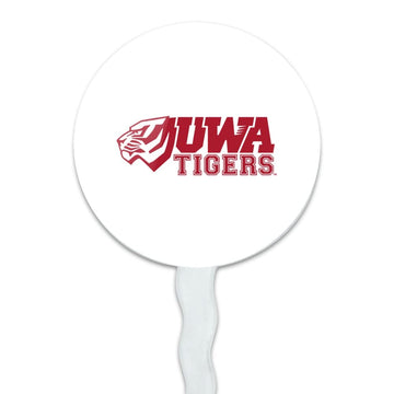 University Of West Alabama Secondary Logo Cupcake Picks Toppers Decoration Set Of 6